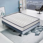 Materassiedoghe - Matelas mousse 120x190 - epaisseur 20 cm - haute densité – modèle cleo