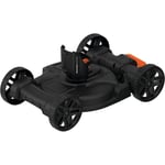 Black & Decker CM100-XJ 3-In-1 Lawn Mower String Trimmer Deck Attachment - Black