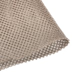 Dark Khaki Speaker Mesh Grill Stereo Fabric Dustproof 50cm x 160cm 20" x 63"