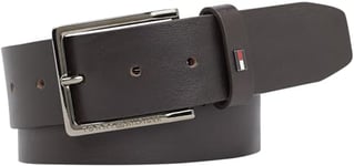 Tommy Hilfiger Ceinture Homme Oliver 4.0 Ext Cuir, Marron (Testa Di Moro), 105 cm