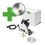 Festool TS60K-Plus Master Edition 168mm Plunge Cut Saw Kit Systainer 240V 577849