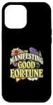 iPhone 12 Pro Max Manifesting Good Fortune Floral Inspiration Case