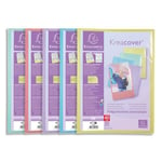 Exacompta Protège-documents personnalisable - PP Kreacover 40 vues Coloris assortis pastel