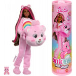 Barbie Cutie Reveal Care Bears docka, rosa