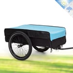 Remorque Velo Cargo, Charette Velo à 2 Roues, Remorque Vélo pour Bicyclette, Kit de Fixation pour Remorques en Acier avec Attelage et Support,