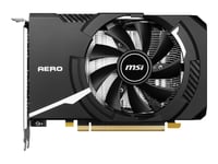 Msi Geforce Rtx 4060 Aero Itx 8G Oc - Grafikkort - Geforce Rtx 4060 - 8 Gb Gddr6 - Pcie 4.0 X8 - Hdmi, 3 X Displayport