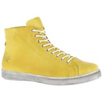 Andrea Conti Femme 341500 Basket, Jaune, 38 EU