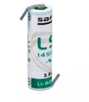 SAFT LS14500 / CR-SL760 / AA, 3,6V, 2600 mAh