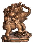 Happy Buddha On Elephant