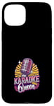 Coque pour iPhone 15 Plus Karaoké Queen Karaoké Chanteur Microphone Karaoké