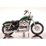 HARLEY DAVIDSON XL 1200V SEVENTY-TWO 2012 METALLIC GREEN 1:18 Maisto Moto