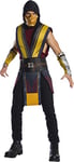 Rubie's Men's Mortal Kombat 11 Scorpion Costume Adult Sized, Shown, XL