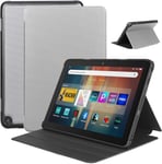 Étui De Protection Pour Tablette De 8"" Avec Fonction Veille/Réveil Automatique, Ne Convient Pas Pour Tablette Tcl, Nokia Ipad Samsung, Avant Pliable En Cuir Et Arrière En Tpu Souple Pour