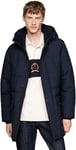 Tommy Hilfiger Doudoune Homme Rockie Utility Parka avec Patte de Boutonnage, Bleu (Desert Sky), XXL