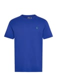 Custom Slim Fit Jersey Crewneck T-Shirt Designers T-shirts Short-sleeved Blue Polo Ralph Lauren