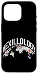 Coque pour iPhone 16 Pro Vexillology Carte Du Monde Drapeau Drapeau Amoureux