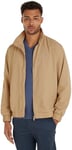 Tommy Jeans Men Jacket for Transition Weather, Beige (Tawny Sand), 4XL