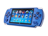 Console émulateur portable 4.3 pouces avec lecteur audio/vidéo TechKidz Bleu