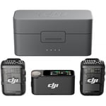 DJI Mic 2 2-Person Compact Digital Wireless Microphone System/Recorder for Camera & Smartphone (2.4 GHz)