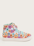 Monsoon Kids' All Star Flower High Top Trainers, Multi