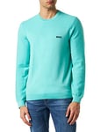 BOSS Men's Romar_sr23 Knitted Sweater, Open Green340, X-Small