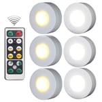 Trådlös dimbar underskåp Ljus Touch Sensor LED Nattlampor Power Fjärrkontroll Lampor för kök Trapp sovrum 4 lamp 1 controller warm white