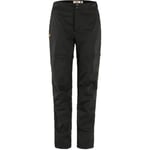 Fjällräven Womens Abisko Hike Zip-off Trousers  - Sort    - 42