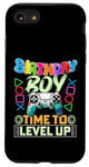 Coque pour iPhone SE (2020) / 7 / 8 Jeu vidéo Level Up Birthday Boy