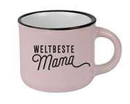 Grafik-Werkstatt Tasse à expresso vintage | Mini tasse en céramique à offrir | 95 ml | Meilleure maman du monde (1 pièce)