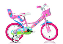 Peppa Pig Vélo Enfant Bébé – Fille, Rose 14, 14''