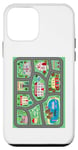 Coque pour iPhone 12 mini Tapis de jeu Play Cars On Dad's Back Car Race