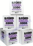 5 x ILFORD DELTA 3200 35mm 36exp CHEAP BLACK & WHIITE FILM  by 1st CLASS POST