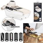 COOK concept MANDOLINE AVEC RÉSERVOIR 5 Accessoires multi râpe avec bac