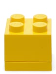 Lego Mini Box 4 Home Kids Decor Storage Storage Boxes Yellow LEGO STORAGE