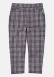 Angel & Rocket Boys Phoenix Blue Check Smart Trouser Poly viscose - Size 10Y