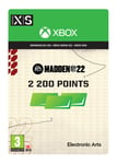 MADDEN NFL 22 - 2200 MADDEN POINTS