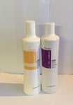 Fanola No Yellow Violet Pigment Shampoo Toner Blonde Yellow + Conditioner Set