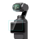 Puluz Härdat glaslins skärmskydd för Dji Osmo Pocket 3