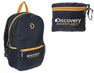 Discovery Channel Adventures 15 Litre Folding Day Pack Packable Backpack Bag