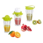 Kitchen Artist MEN321 Presse fruits, agrumes et shaker 3 en 1 Vert