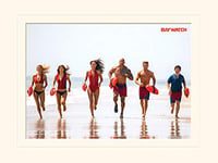 Baywatch (Bay Team 30 x 40 cm Montée d'impression