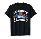 Celebrate With Candles Festival Judaism Dreidel Latke T-Shirt