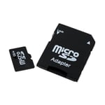 carte memoire micro sd 4 go class 10 &#43; adaptateur ozzzo pour nokia e65