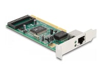 Delock Pci-Kort For 1 X Rj45 Gigabit Lan Rtl