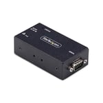 StarTech.com Adaptateur Série vers Ethernet à 1 Port, Serveur de Dispositifs Sériels IP 802.3af, Convertisseur RJ45 vers DB9