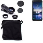 For Samsung Galaxy S8 Active Camera Set Fish Eye Wide Angle Macro Lens 