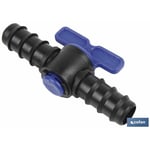 Cofan - Valve d'arrosage de couleur noire Convient pour tuyau et brumisateur