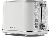 Kenwood TCP05.A0CR Abbey Cream design 2 slot toaster, 7 browning levels & defrost function, removable crump tray - Cream