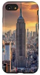 Coque pour iPhone SE (2020) / 7 / 8 Empire State Building New York City NYC Coque de téléphone