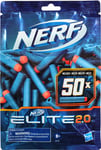 Nerf Elite 2.0 50 Dart Refill Pack ORIGINAL DARTS new sealed packet UK SELLER